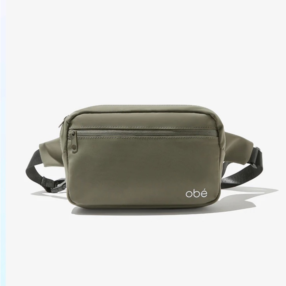 NWT Obe Waist Bag Fanny pack-  travel purse tote olive green compact crossbody